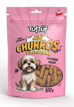 Churros mini z wieprzowiną dla psa TUF TUF 100g