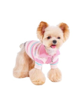 Sweter dla psa lub kota PETCLUB w paski